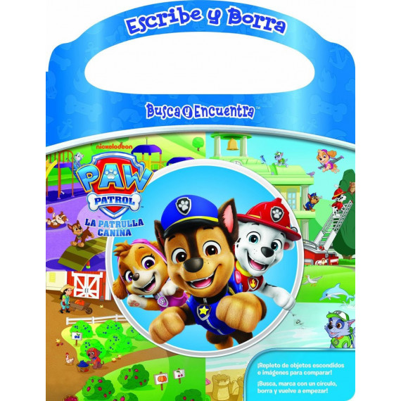 Patrulla Canina - Paw Patrol - Libro de Actividad - Escribe y Borra, Busca y Encuentra - Pi Kids   2025