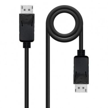 Cable DisplayPort Nanocable 1.2 Macho a Macho 4K (1.5m) - Ref. 10.15.2701-L150