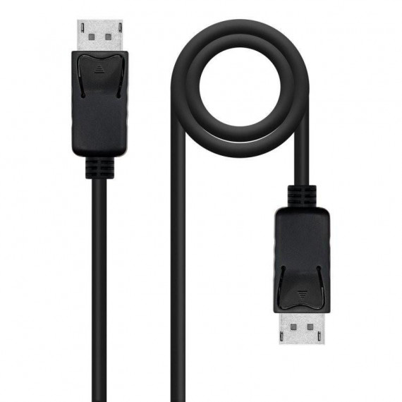 Cable DisplayPort Nanocable 1.2 Macho a Macho 4K (1.5m) - Ref. 10.15.2701-L150