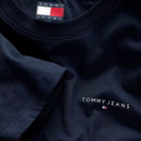 Camiseta slim con logo lineal