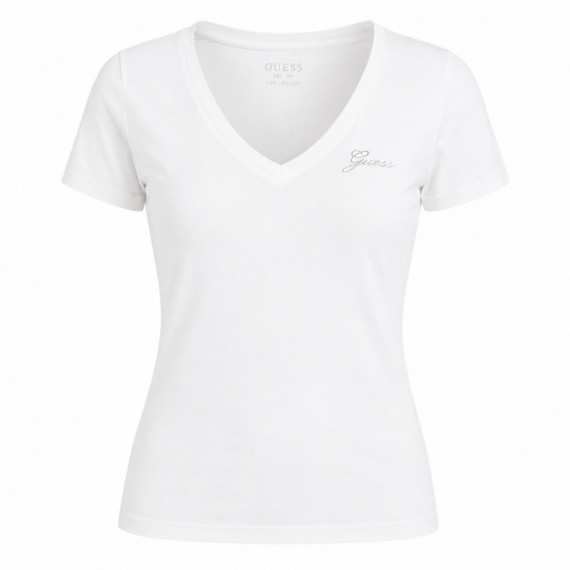 Camiseta con logo de pedrería