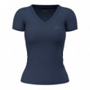 Camiseta con logo de pedrería