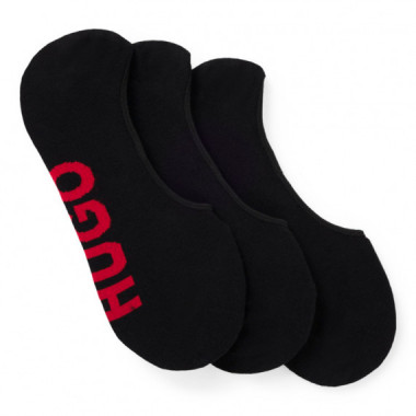 PACK 3 calcetines invisibles con logo