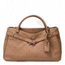 Bolso bandolera con logo Ella