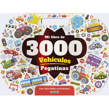 Mi libro de 3.000 pegatinas de veh&iacute;culos