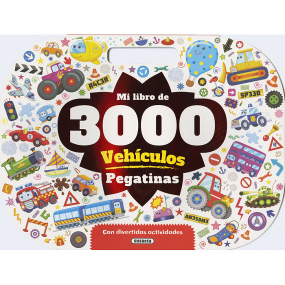 Mi libro de 3.000 pegatinas de vehículos