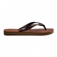 HAVAIANAS Brasil Logo Marron