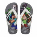 HAVAIANAS Kids Minecraft Gris