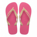 HAVAIANAS TOP LOGO POP UP ROSA