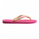 HAVAIANAS TOP LOGO POP UP ROSA
