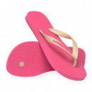 HAVAIANAS TOP LOGO POP UP ROSA