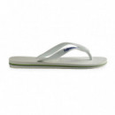HAVAIANAS Brasil Logo Blanco