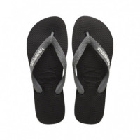 HAVAIANAS Top Logo Pop Up Negro
