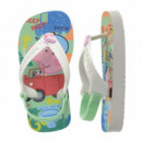 HAVAIANAS Baby Peppa Pig Blanco