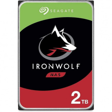 Disco Duro Seagate IronWolf NAS 2TB 3.5 SATA3 (ST2000VN003)