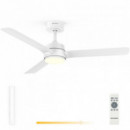 Ventilador de Techo Grunkel Skyeasy47 con Luz LED 18W y Mando a Distancia, 30W (47")