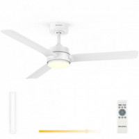 Ventilador de Techo GRUNKEL SKYEASY47 con Luz Led 18W y Mando a Distancia, 30W (47")