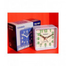 CASIO Reloj Despertador TQ-140 Blanco