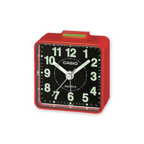 CASIO Reloj Despertador Mod TQ-140-4DF Rojo