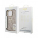 GUESS CARCASA 4G SOPORTE CAMARA IPHONE 15 PRO MAX ROSA