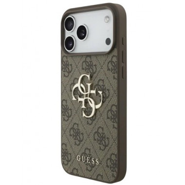 GUESS CARCASA 4G IPHONE 17 PRO MAX MARRON