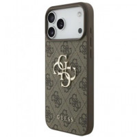 GUESS CARCASA 4G IPHONE 17 PRO MAX MARRON