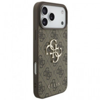 GUESS CARCASA 4G IPHONE 17 PRO MAX MARRON