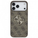 GUESS CARCASA 4G IPHONE 17 PRO MAX MARRON