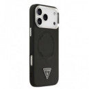 GUESS CARCASA MAGSAFE TRIANGLE IPHONE 17 PRO MAX NEGRO
