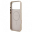 GUESS CARCASA MAGSAFE TRIANGLE IPHONE 17 PRO MAX ROSA