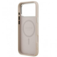 GUESS CARCASA MAGSAFE TRIANGLE IPHONE 17 PRO MAX ROSA