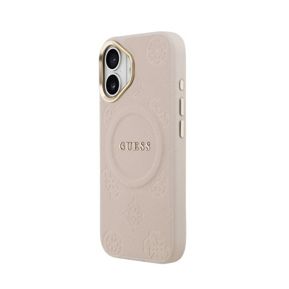 GUESS CARCASA MAGSAFE PEONY IPHONE 17 ROSA