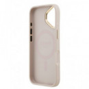 GUESS CARCASA MAGSAFE PEONY IPHONE 17 ROSA