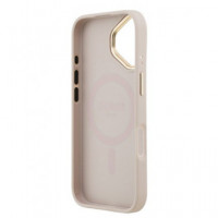 GUESS CARCASA MAGSAFE PEONY IPHONE 17 ROSA