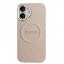 GUESS CARCASA MAGSAFE PEONY IPHONE 17 ROSA