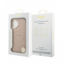 GUESS CARCASA MAGSAFE PEONY IPHONE 17 ROSA