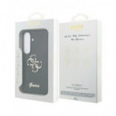GUESS CARCASA 4G GLITTER SAMSUNG S26 NEGRO