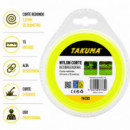 Nylon Corte Desbrozadora Redondo 3.0MMX15M TAKUMA