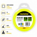 Nylon Corte Desbrozadora Cuadrado 4.0MMX29M TAKUMA