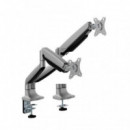 Soporte Brazo Mesa Monitor EWENT Articulado Doble Monitor