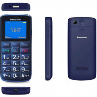 PANASONIC KX-TU110 Exc Móvil para Mayores Botón Sos 1.77" Ds Azul
