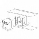 Bolero Hexa C126000 Inox a 59,4X51,8X59,4 Cm  CECOTEC
