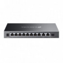 Switch TP-LINK Gigabit 10 Puertos 1XSFP Semigestionable Poe+