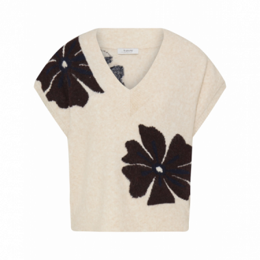 B-Young Blusas y Camisas Jersey B.YOUNG Vneck Fig mel flower