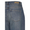 B-Young Vaqueros Mujer Jeans B.YOUNG Bykalluna Mid blue denim
