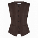 B-YOUNG Chaleco B.young Byrowan Java Pinstripe
