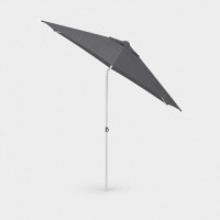 Sombrilla de Jardín Easy Push Redonda Ø230 Cm Color Plata/antracita – Kettler®  KETTLER