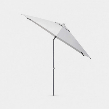 Sombrilla de Jard&iacute;n Easy Push Redonda &Oslash;230 Cm Color Antracita Mate/gris Claro &ndash; Kettler&reg;  KETTLER