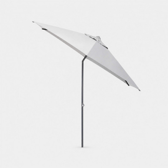 Sombrilla de Jardín Easy Push Redonda Ø230 Cm Color Antracita Mate/gris Claro – Kettler®  KETTLER