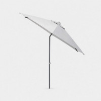 Sombrilla de Jardín Easy Push Redonda Ø230 Cm Color Antracita Mate/gris Claro – Kettler®  KETTLER